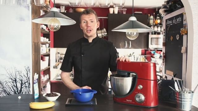 Готовим банановые шоколадные печенья смотреть онлайн