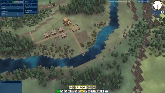 Timberborn | Ep. 01 | Building A New Powerful Logging City Industry Tycoon | Timberborn Gameplay смотреть онлайн