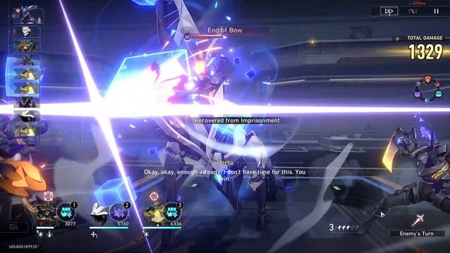 Have a duel with Herta Honkai Star Rail смотреть онлайн