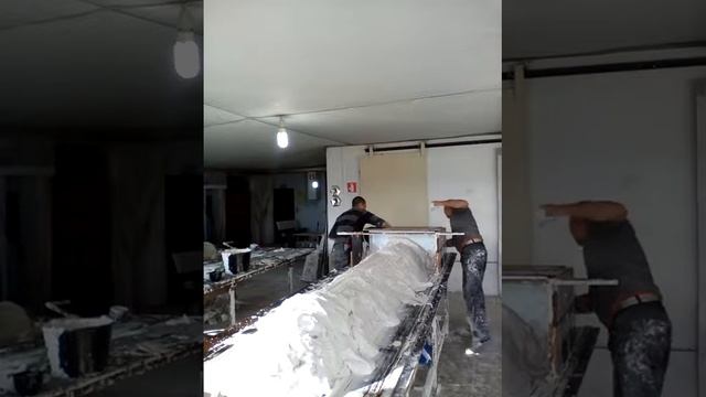 Протяжка подложки для колонны смотреть онлайн