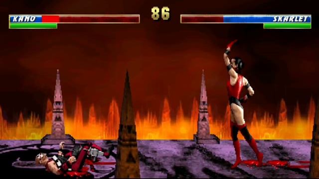 Mortal Kombat - Chaotic New Era (Kano Vs Skarlet )_Fight (Very Hard) смотреть онлайн