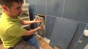 Как сделать скрытый Люк из плитки на магнитах