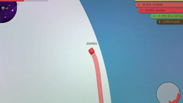 Paper.io 2 INSTANT WIN! 100% MAP CONTROL in Paperio смотреть онлайн