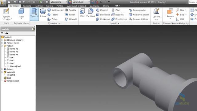 Autodesk Inventor LT 2013 - použití смотреть онлайн