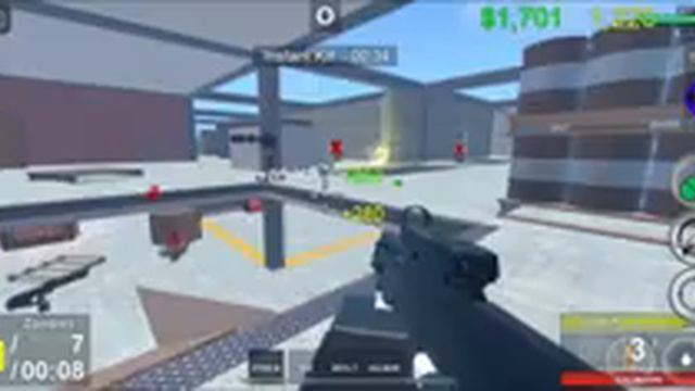 Rubik в ROBLOX. Восстания ЗОМБИ. смотреть онлайн