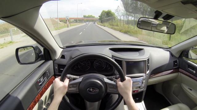 2010 Subaru Outback 3.6R POV Test Drive смотреть онлайн