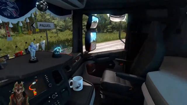ВОЗИМ ВНЕШКУ ДЛЯ ТРАНСПОРТНОЙ КОМПАНИИ ВКЛЮЧИЛ ПЕРВЫЙ РАЗ ВЕБКУ  Euro Truck Simulator 2 MP 1.38