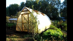 Арочная теплица из дерева своими руками как построить