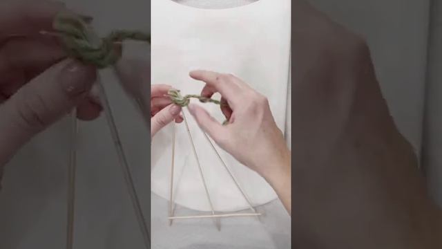 Мастер-класс «Елка из пряжи» смотреть онлайн