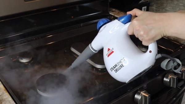 HOW TO USE A BISSELL STEAMSHOT HARD SURFACE HANDHELD STEAM CLEANER | ACCESSORY TOOL DEMONSTRATION