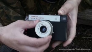 Фотоаппарат Смена 8М (The Soviet camera Smena 8M)
