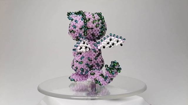 Дракон Питахайя. Игрушки амигуруми из бисера. смотреть онлайн