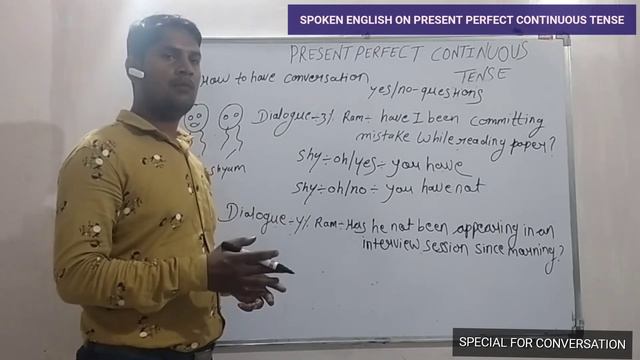 SPOKEN ENGLISH , SPECIALLY CONVERSATION ON PRESENT PERFECT CONTINUOUS TENSE PART , COMPETITIVE EXAM смотреть онлайн