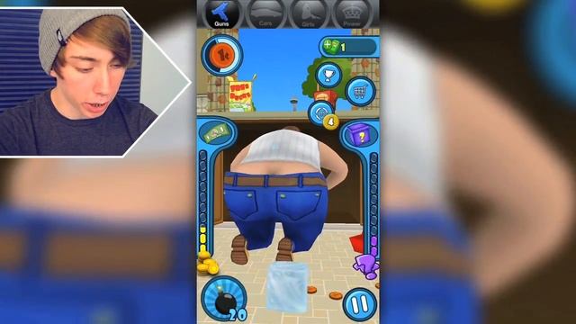 Plumber Crack - WARNING: BUTT JOKES (iPhone Gameplay Video) смотреть онлайн