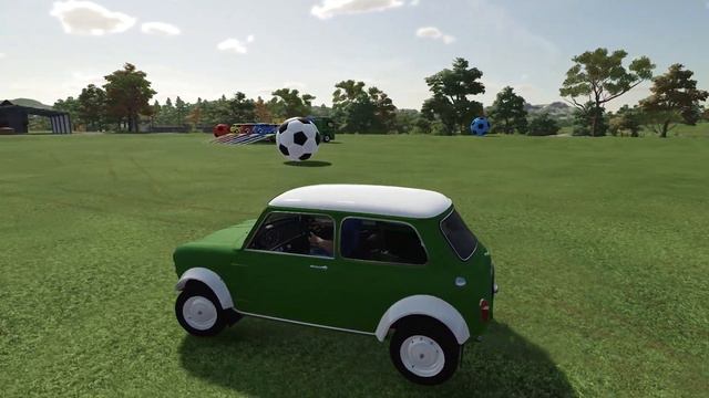 TRUCK OF COLORS ! TRANSPORTING COLORED MINI COOPER CARS THE FACTORY ! Farming Simulator 22 смотреть онлайн