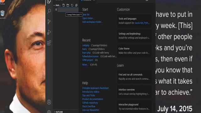 RUN PHP CODE IN VS CODE Console | PHP | VS Code | # Vs Code смотреть онлайн