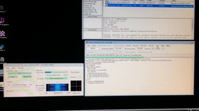 Winlink RMS Express , sending email via node on 7050 khz смотреть онлайн