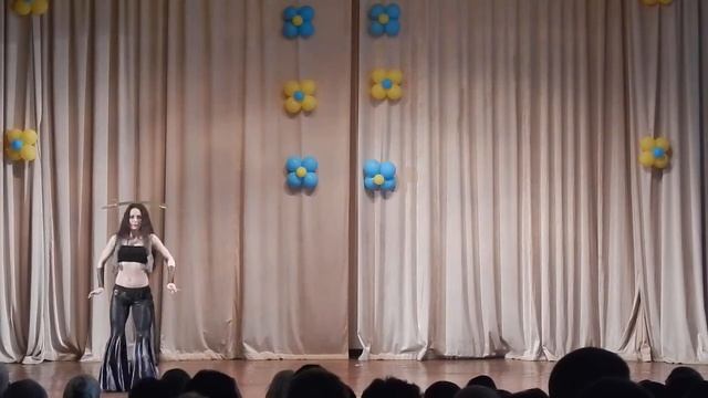 Кулинич Евгения тренер Шоу-балета восточного танца "Diamant" рук. Анна Бобок 16.05.2015 смотреть онлайн