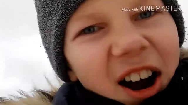 Снежный влог. Мой первый влог! VLOG! #1 смотреть онлайн