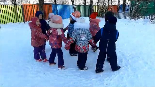 подвижная игра "Мороз" смотреть онлайн