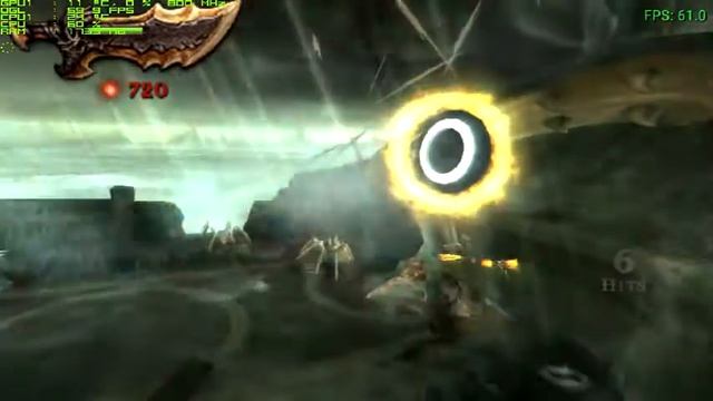PPSSPP God Of War Ghost Of Sparta no AMD A6 6400K смотреть онлайн