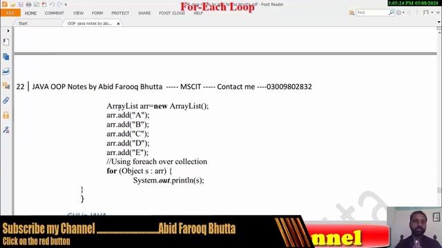 Java - For Each Loop | For Each Loop Java Tutorial | How to Make a For Each Loop in Java (Hindi) смотреть онлайн