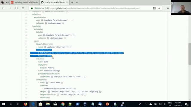 Oracle Database persistente sur kubernetes (Complément) смотреть онлайн