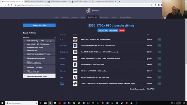 $550 1440P Gaming build with Ryzen 7 and 980 ti смотреть онлайн