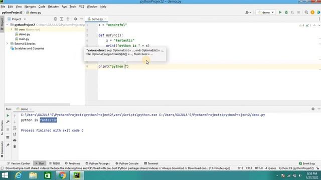 # 7 GLOBAL VARIABLE AND LOCAL VARIABLE IN PYTHON смотреть онлайн