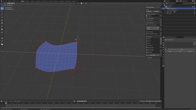 Curves to Mesh: Beginner Tutorial in Blender - Part 2 смотреть онлайн