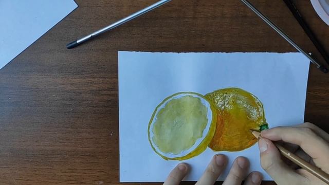 как нарисовать лимон для любителя смотреть онлайн