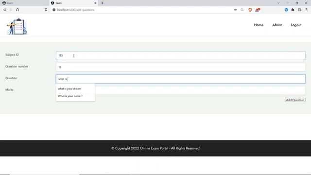 Exam Portal Project using Spring Boot and Angular | Java | MySQL | Spring Boot | Java Full Stack смотреть онлайн