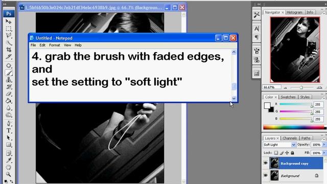 how to brighten a picture on photoshop cs3 смотреть онлайн