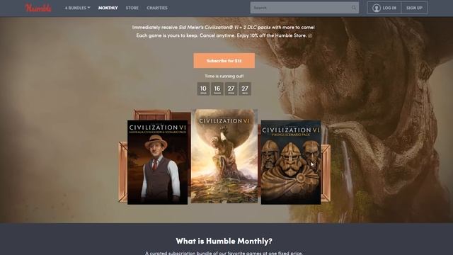 HUMBLE BUNDLE REVIEW