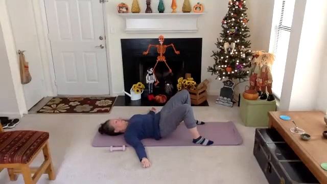 Ageless Pilates W/ Props Class (chair, Weights, Mat) 9.19.23
