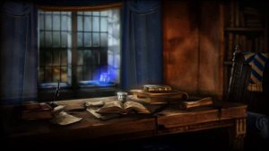 ?Занятие в гостиной Когтеврана?атмосфера Хогвартса для учебы и расслаб