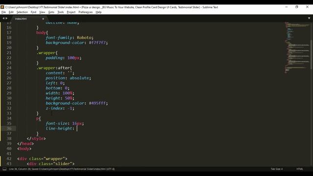 Testimonial Carousel With Slick Carousel, Review Slider | HTML,CSS & JQUERY TUTORIAL смотреть онлайн