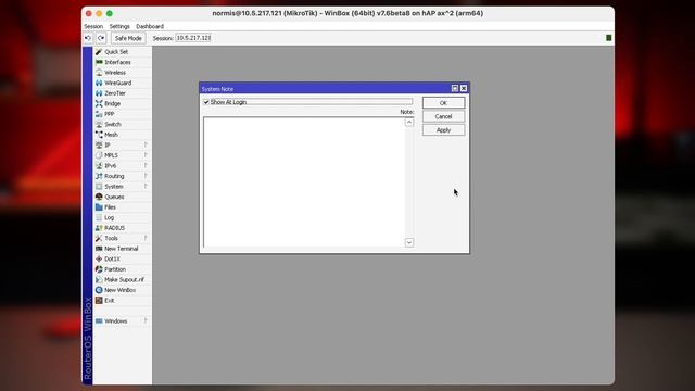 Notes in MikroTik смотреть онлайн