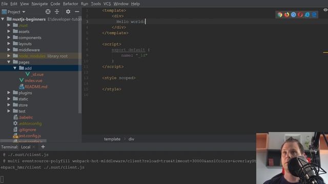 Nuxt.js tutorial for beginners - nuxt.js dynamic routes programmatically change pages смотреть онлайн