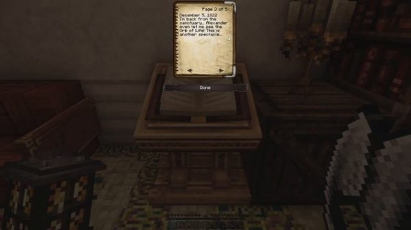 Minecraft map 163 (Trip to Brennenburg: Remake) (Horror Map) (Bad Ending)