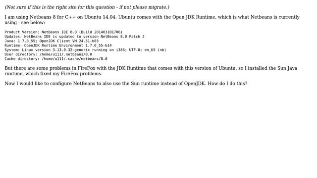 Changing the Java Runtime in NetBeans 8 on Ubuntu 14.04 (2 Solutions!!) смотреть онлайн