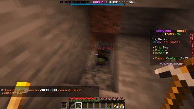 O MELHOR SERVIDOR SURVIVAL DO BRASIL !!! (JAVA E BEDROCK) смотреть онлайн