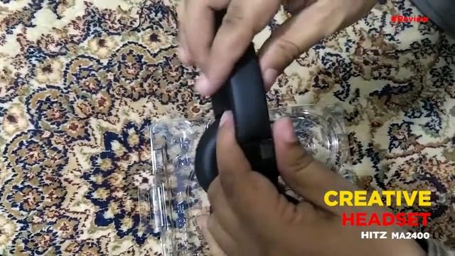 How to Unbox Creative HeadSet Hitz MA2400 | Review | Unboxing | Klicks Multimedia смотреть онлайн