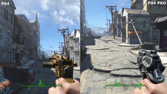 Fallout 4: PS4 PRO vs. PS4 Graphics Comparison, Better Image Quality, Draw Distance And More! смотреть онлайн