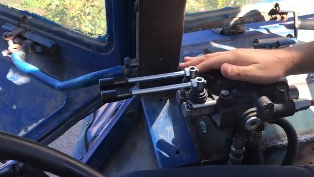 МТЗ 80 КУН установка импортного гидрораспределителя смотреть онлайн
