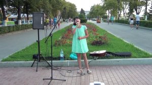 2016.08.22. "Путь" (cover). Диана Анкудинова (Diana Ankudinova). Набережная г.Самары.