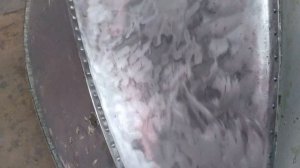 Прогресс 4  снятие краски и замена форштевня