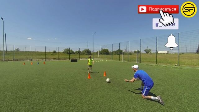 УПРАЖНЕНИЯ на ДРИБЛИНГ / Как стать СИЛЬНЕЕ юному ФУТБОЛИСТУ ? Обучение смотреть онлайн