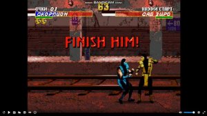 Mortal kombat 3 Ultimate на компьютере!!!!!!!!!!!!!