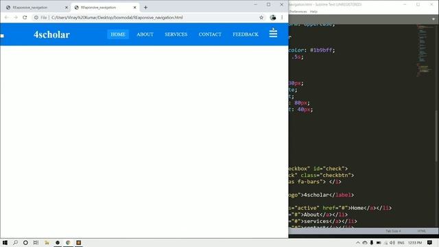 attractive navbar | full responsive navigation | bootstrap 5 | 4scholar | July 17, 2020 смотреть онлайн